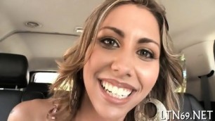 Sexy Fellatio With Wild Chick
