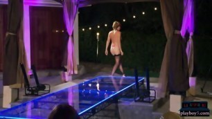 Black Cougar Fucked After Hosting A Catwalk Lingerie Show
