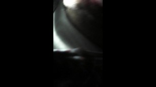 Licking the pussy under the sheets