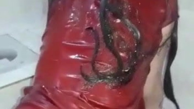 D.U college girl shower with boyfriend
