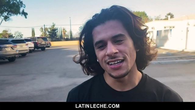 LatinLeche - Latino Fanboy Sucks A Cameraman’s Cock