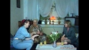 Three fat sluts getting fucked during