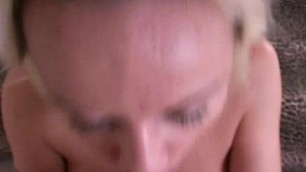 Busty Blonde Wife Sucking Dick 2