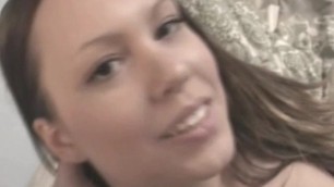 Busty Brunette Begs Ed to Fuck Harder