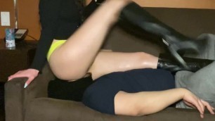 Human Couch: Princess Aria Bounces & FULL WEIGHT in Thong (Episode 6 EXTENDED PREVIEW)