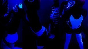 HALLOWEEN PARTY NURSE COSTUME FUCKED 3 TIMES IN THE BATHROOM TERRIFIC