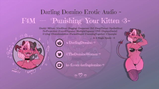 F4M Daddy Spoils his Kitten until she's Dumb & Drooling - Erotic Audio