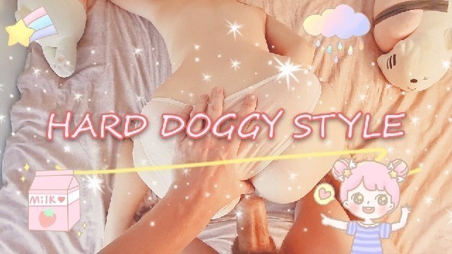 My Stepbrother Greedily Fucks my Pussy and Cums Times 4K